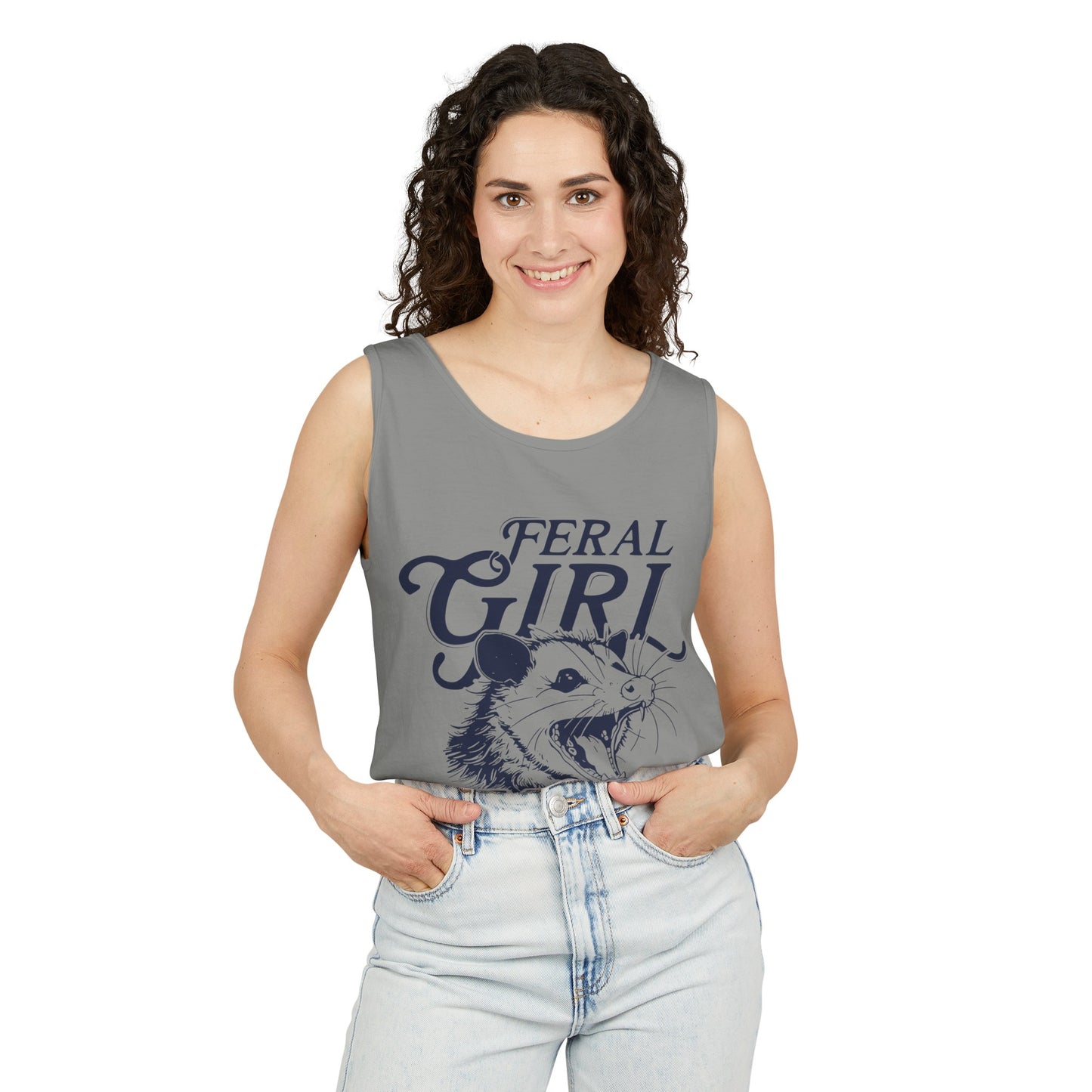 Feral Girl Summer Tank - Comfort Colors