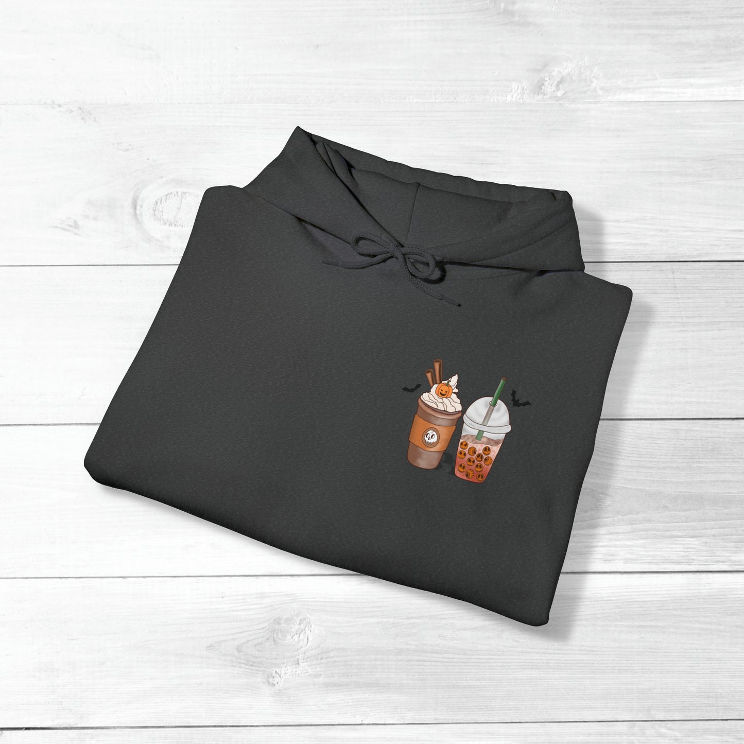 Halloween Coffee Hoodie - Hocus Pocus I need Coffee to Focus Back