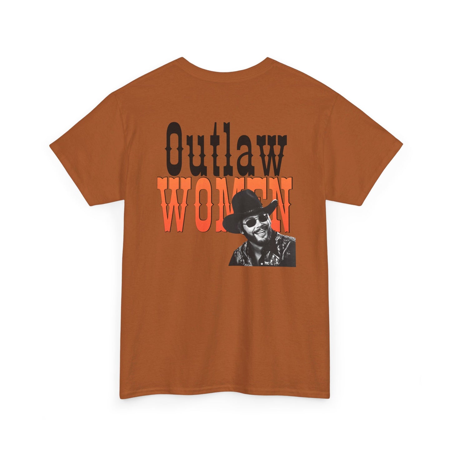 Hank Outlaw Women Unisex Cotton Tee