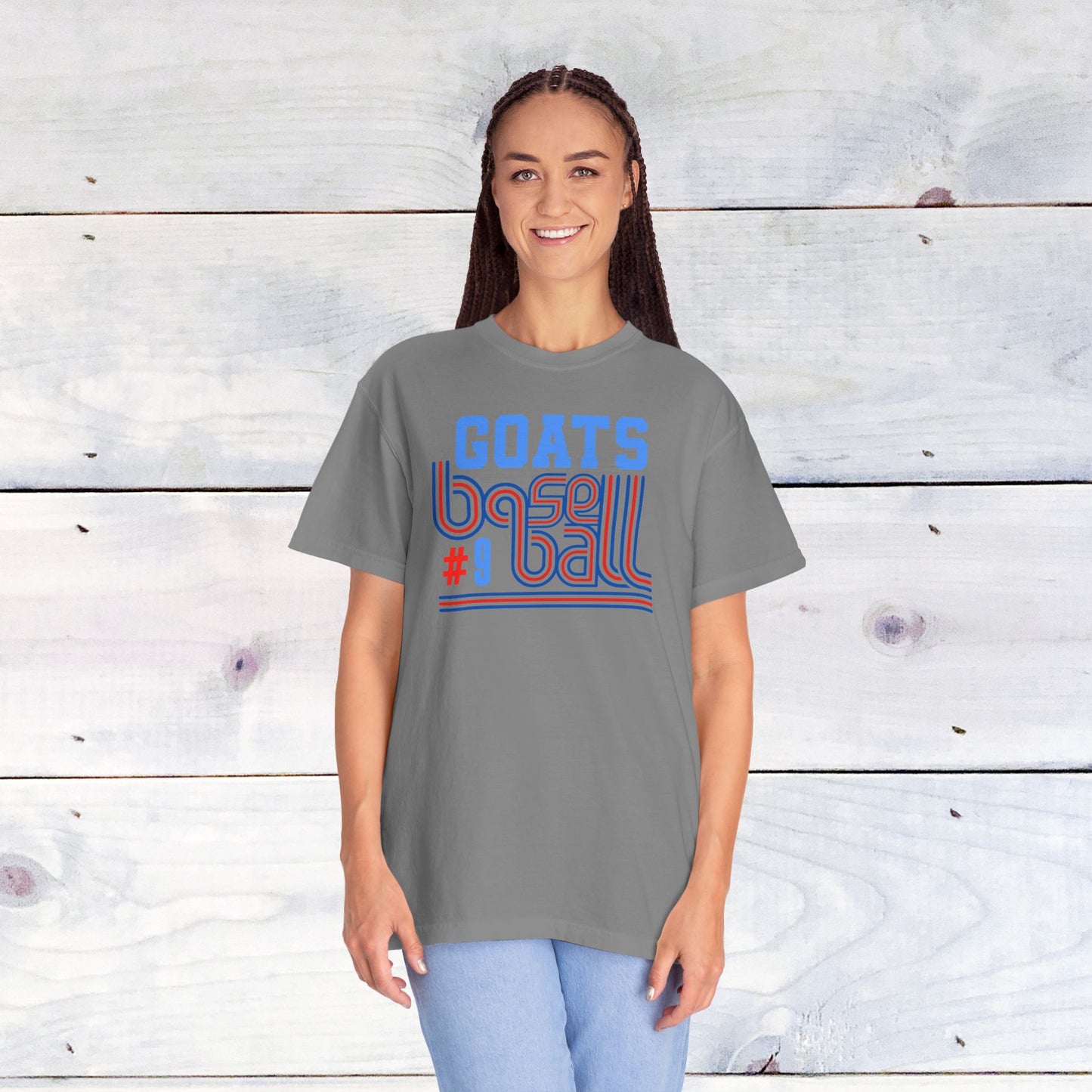 Goats Baseball Comfort Colors Unisex Shirt