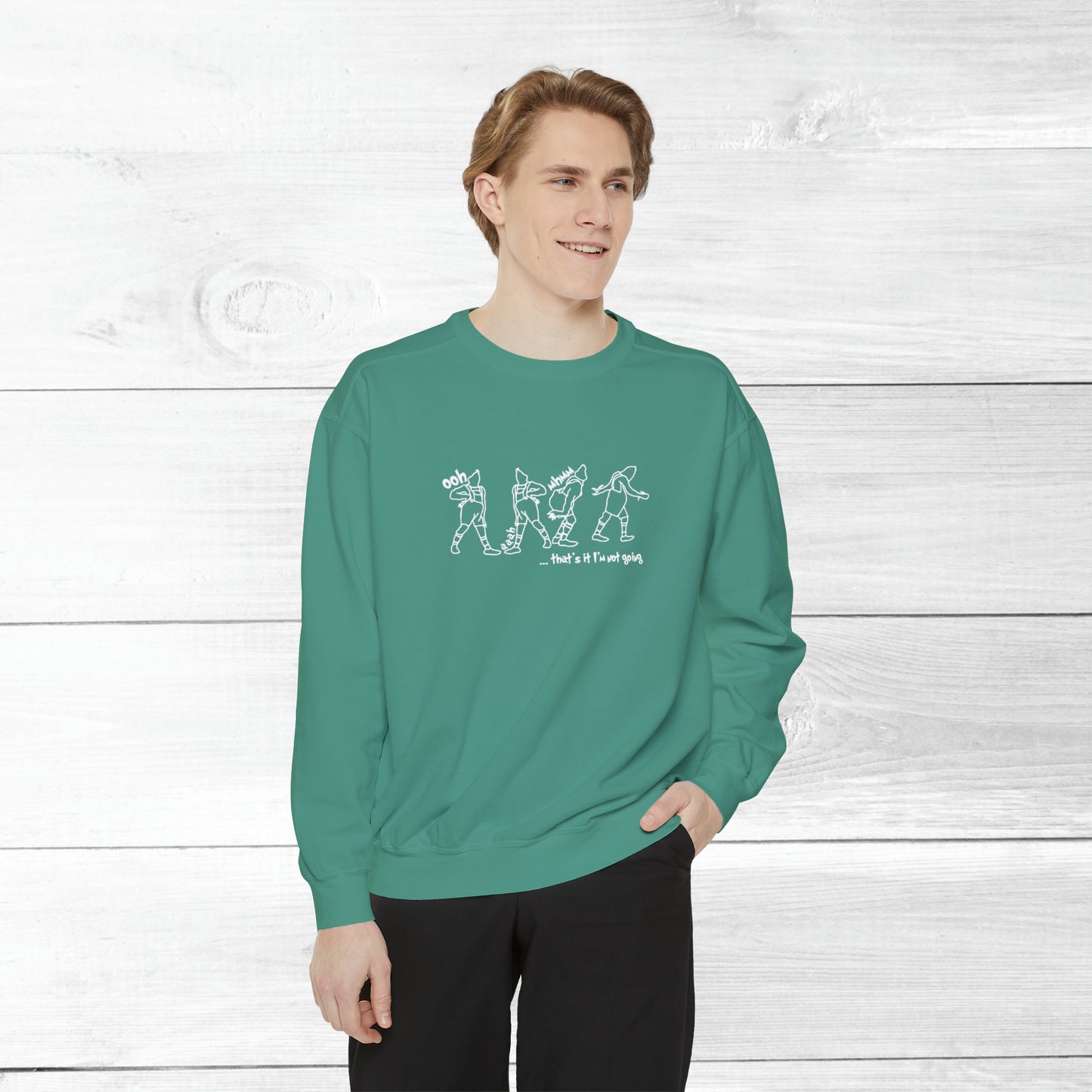 Grinch ... that's it i'm not gong Comfort Colors