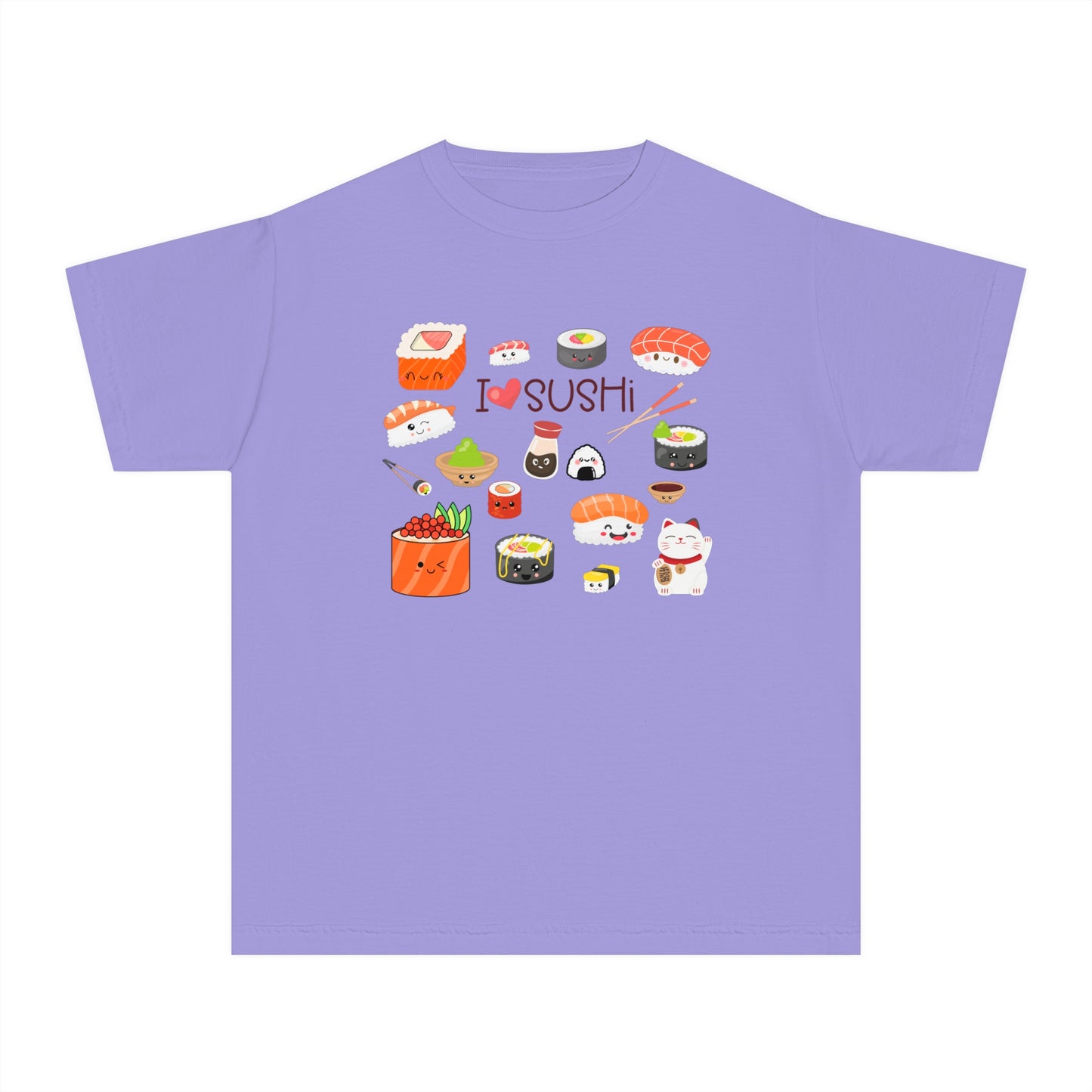 I love sushi - youth comfort colors