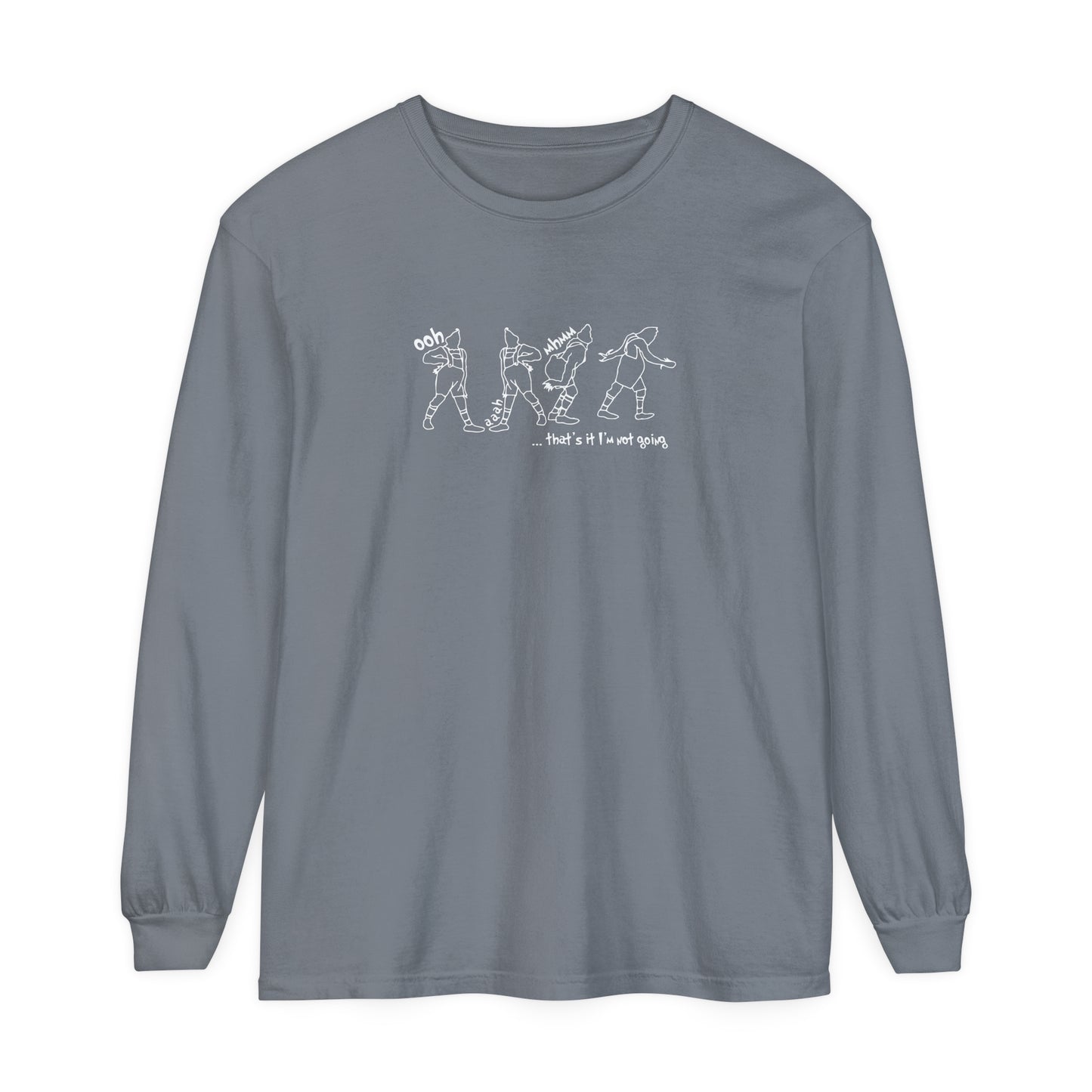 Grinch Comfort Colors Long Sleeve Shirt