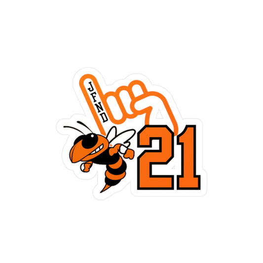 21 Custom Jackets Sticker