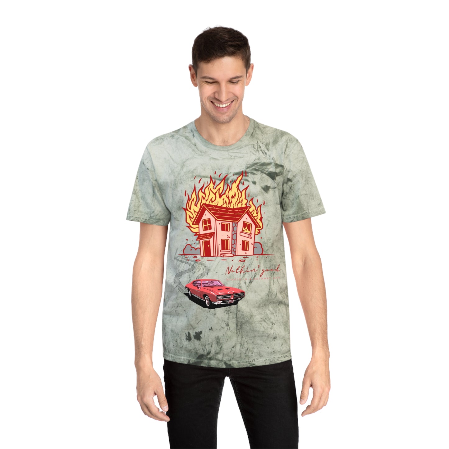 House on Fire, Getaway Car - Comfort Colors Shirt