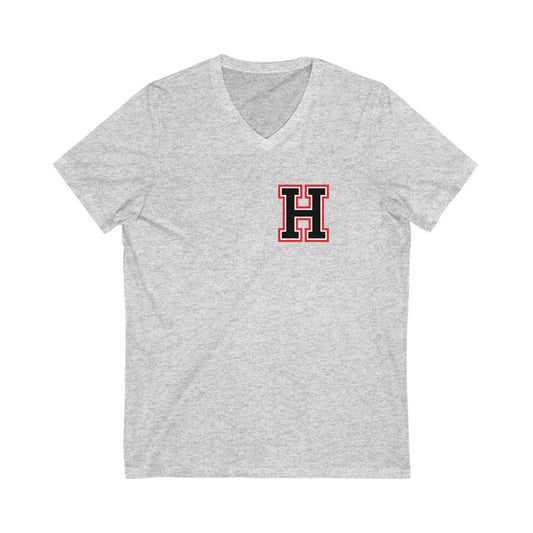 Heath Cheer Mom V Neck