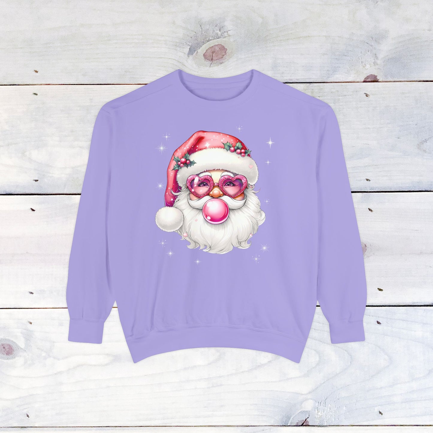 Girly Pop Santa Comfort Colors