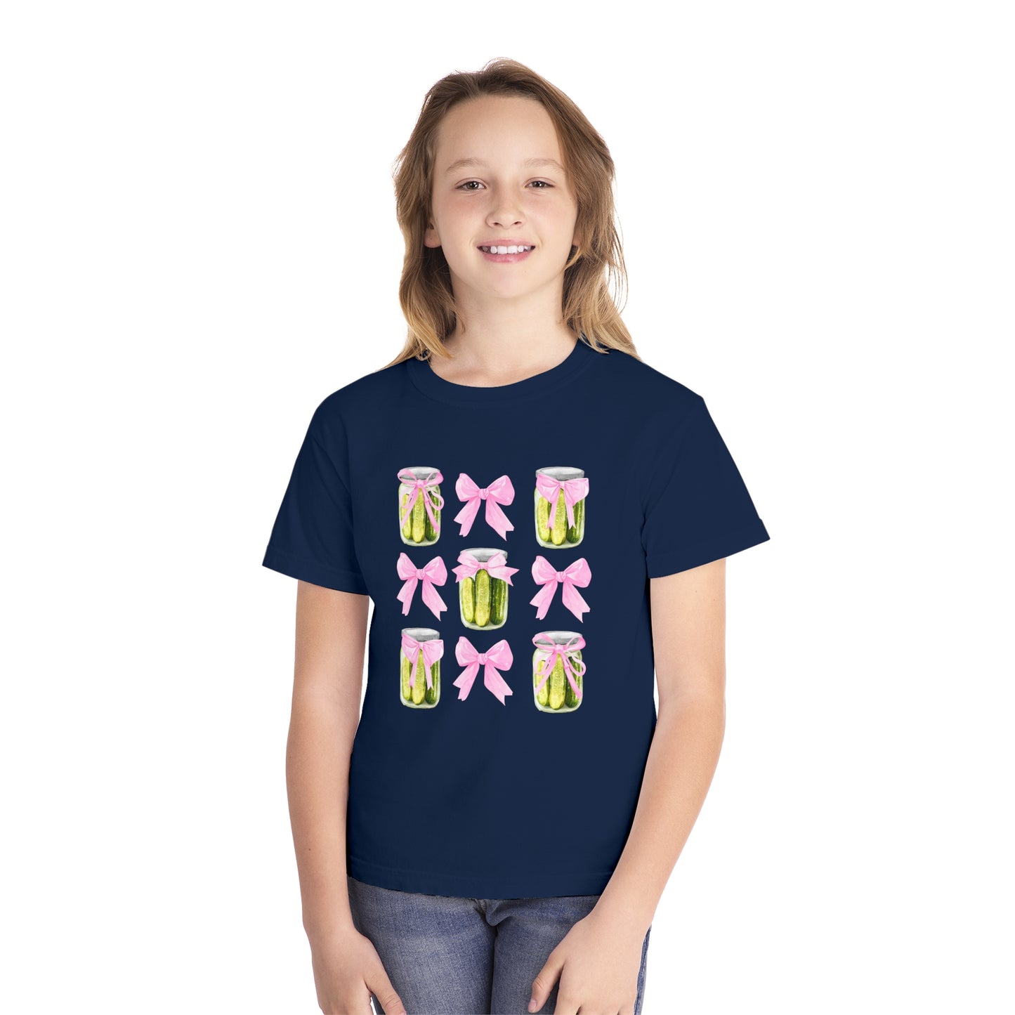 Pickles & Bows Youth Comfort Colors Tee