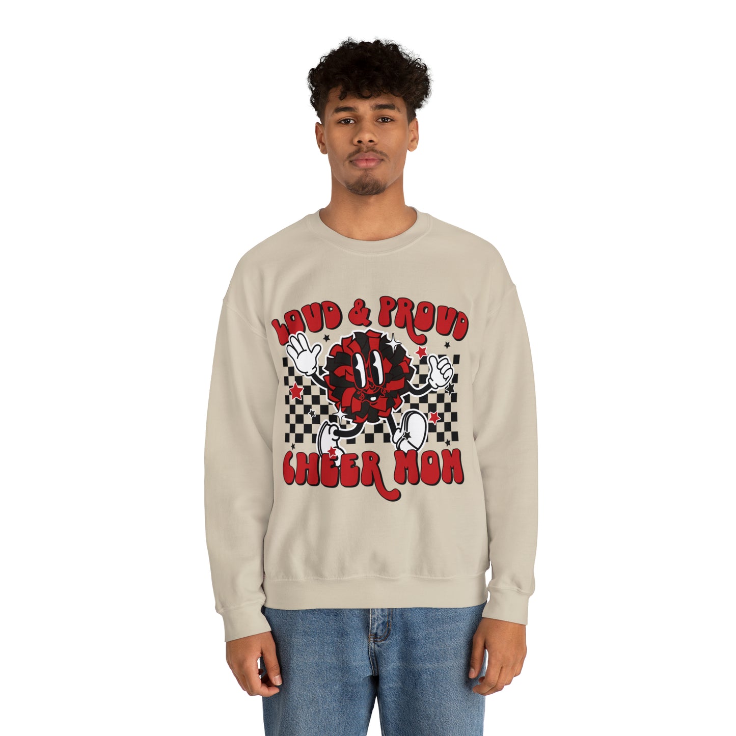 Loud & Proud Cheer Mom Sweater