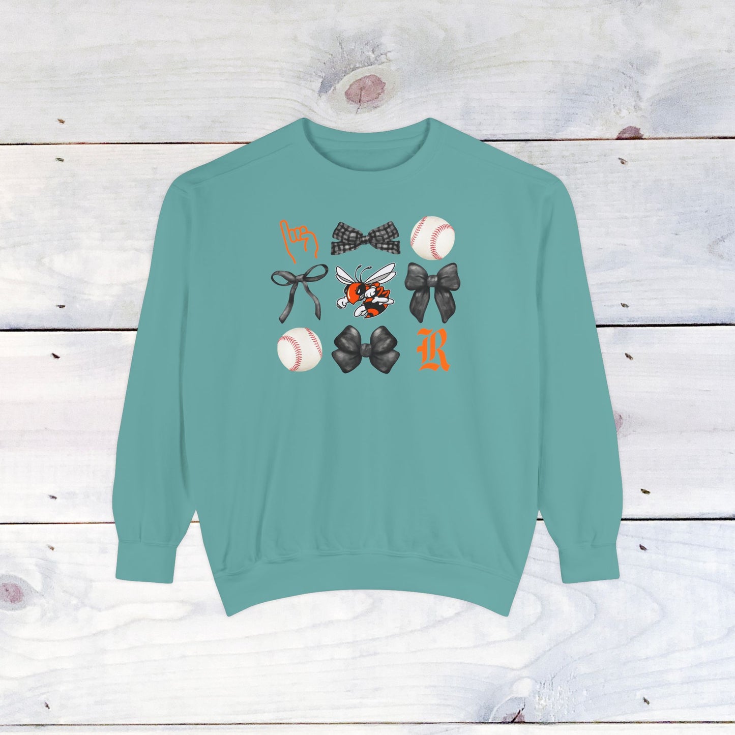 The GRID Rockwall Baseball Comfort Colors Sweater