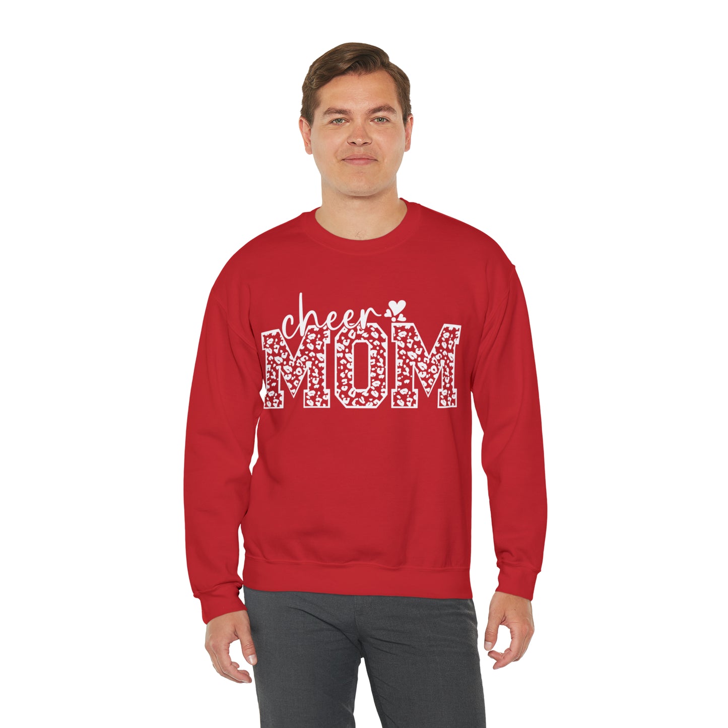 Cheetah Cheer Mom Sweater