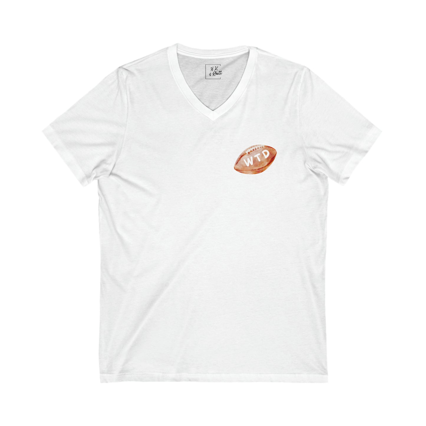 Fun Heath Hawks V Neck Tee