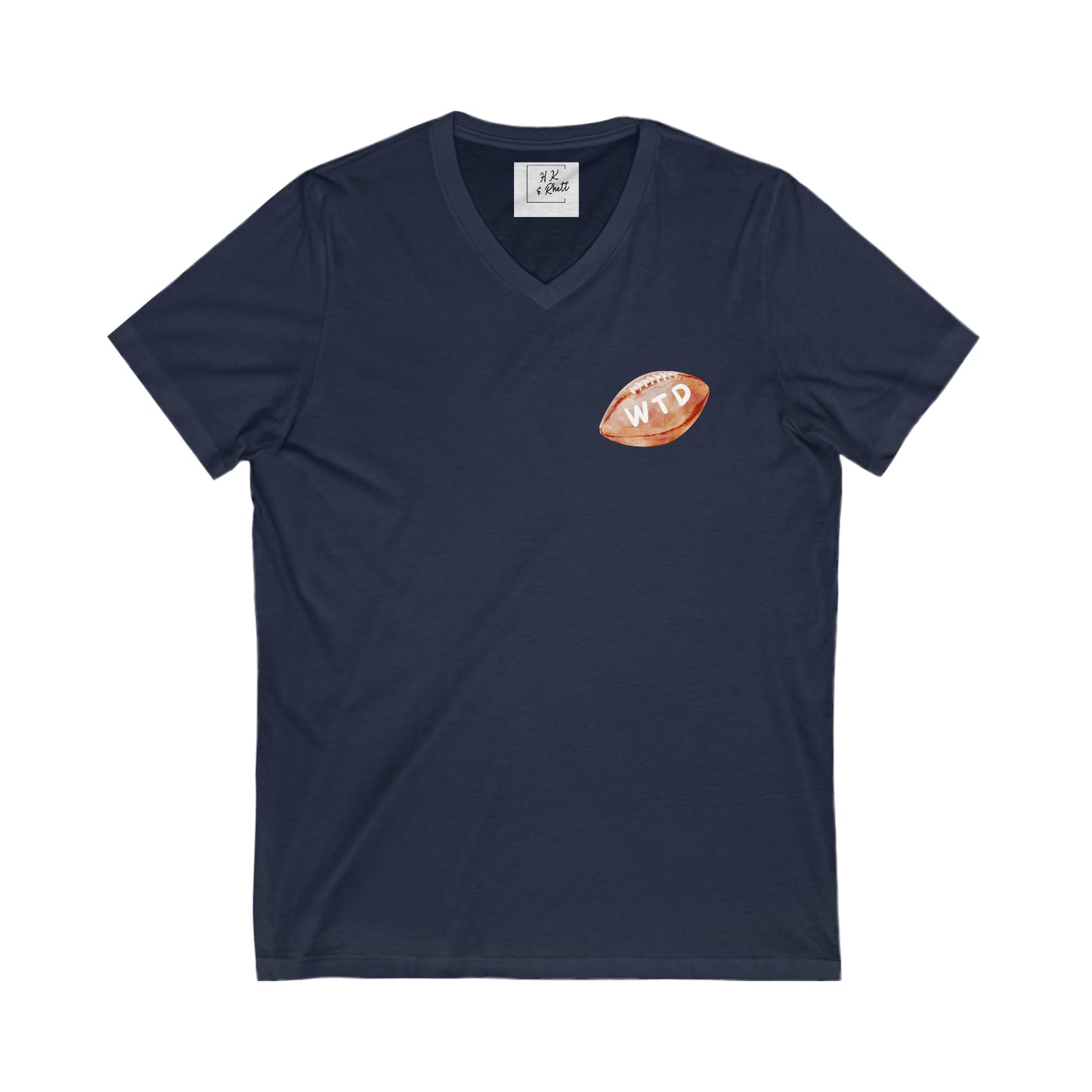 Fun Heath Hawks V Neck Tee