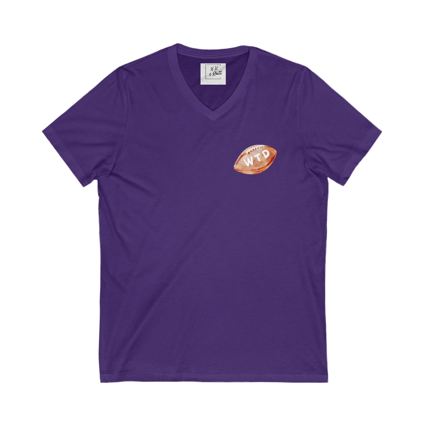 Fun Heath Hawks V Neck Tee