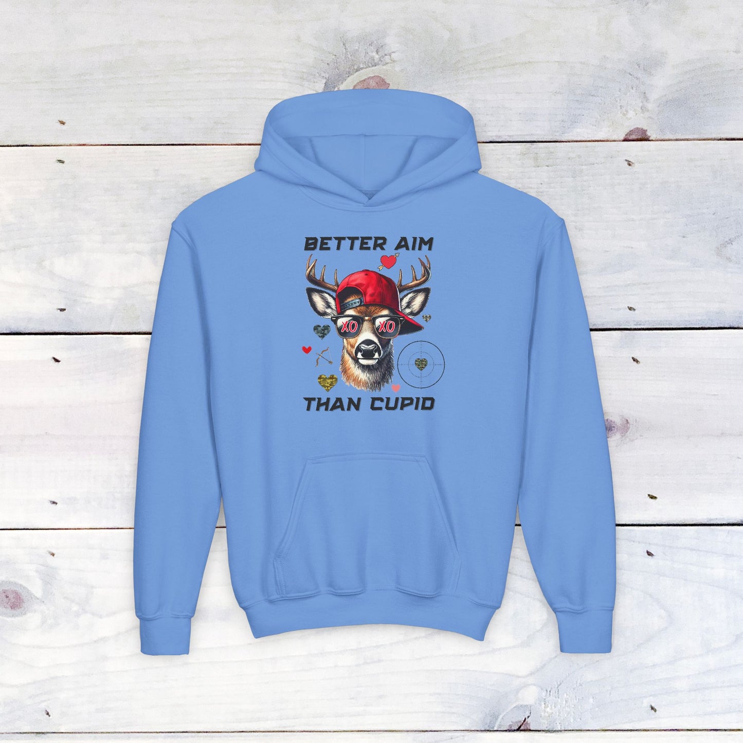 Better Aim than Cupid Youth Sweatshirt