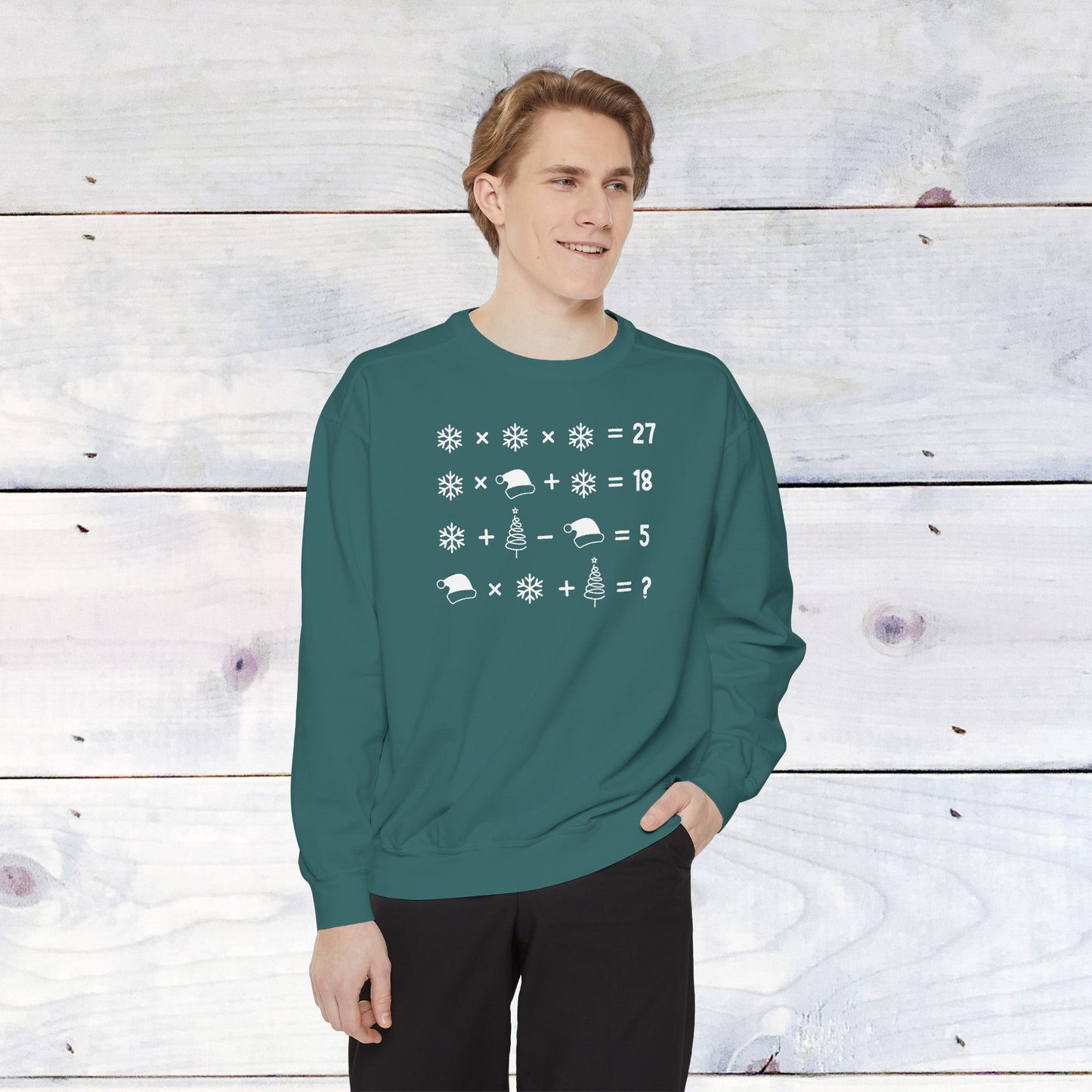 Math Teacher Comfort Colors Sweater