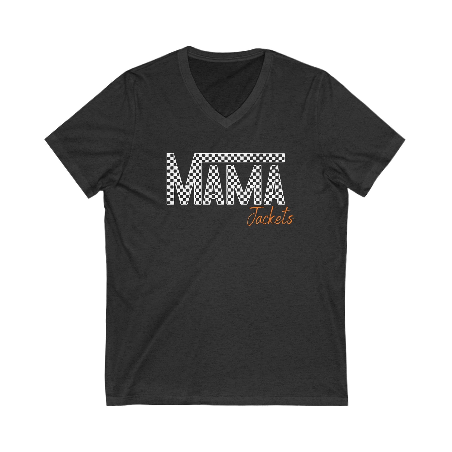 Jackets MAMA Unisex Jersey Short Sleeve V-Neck Tee