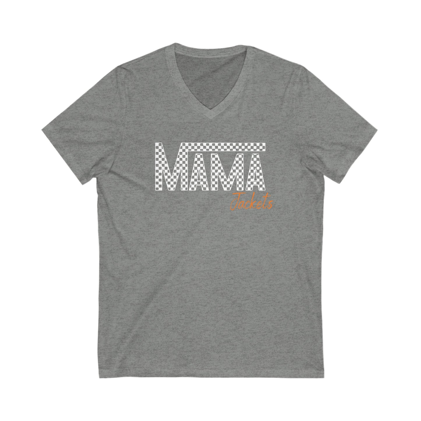 Jackets MAMA Unisex Jersey Short Sleeve V-Neck Tee