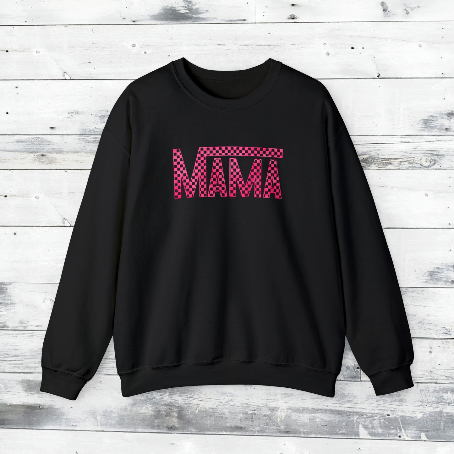 Pink Mama Checkered Sweater