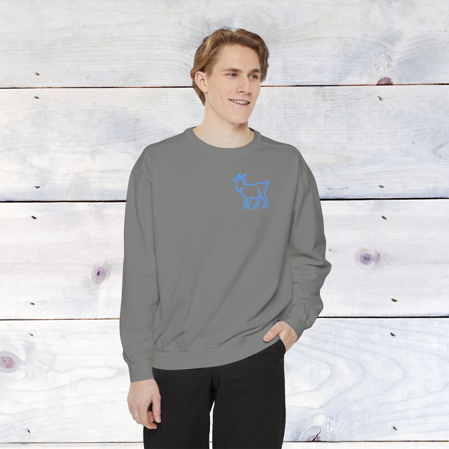 Custom Goats Comfort Color Sweatshirt