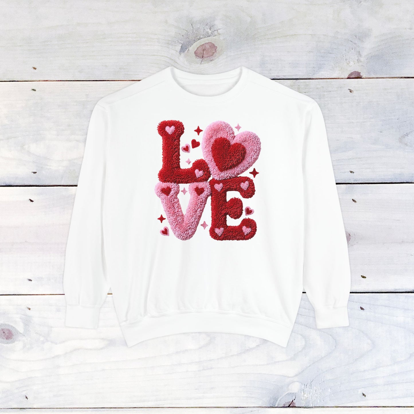 Love Yarn Comfort Colors Sweater