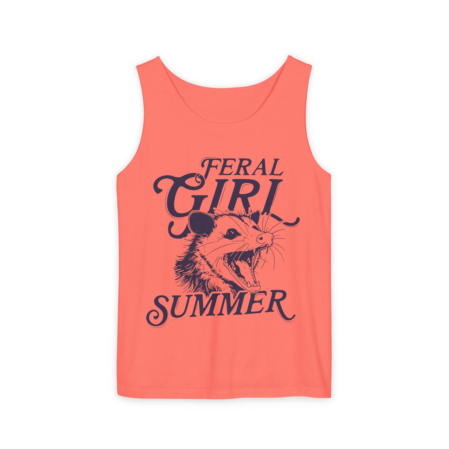 Feral Girl Summer Tank - Comfort Colors