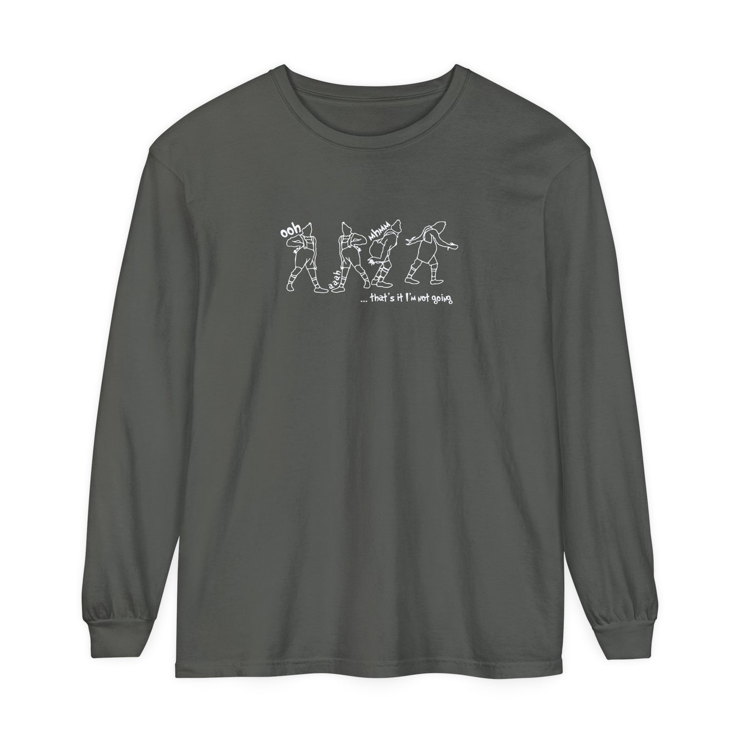 Grinch Comfort Colors Long Sleeve Shirt