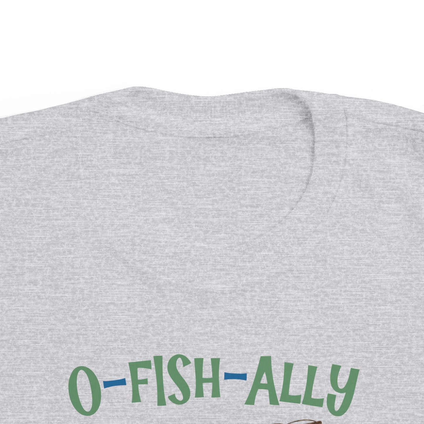 O-Fish-Ally Personalized First Birthday Custom Tanner Jersey T-Shirt