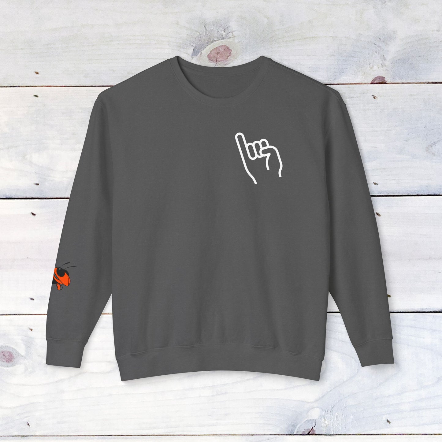 Fun Rockwall Fighting Jacket Lower Sleeve - Comfort Colors Sweater