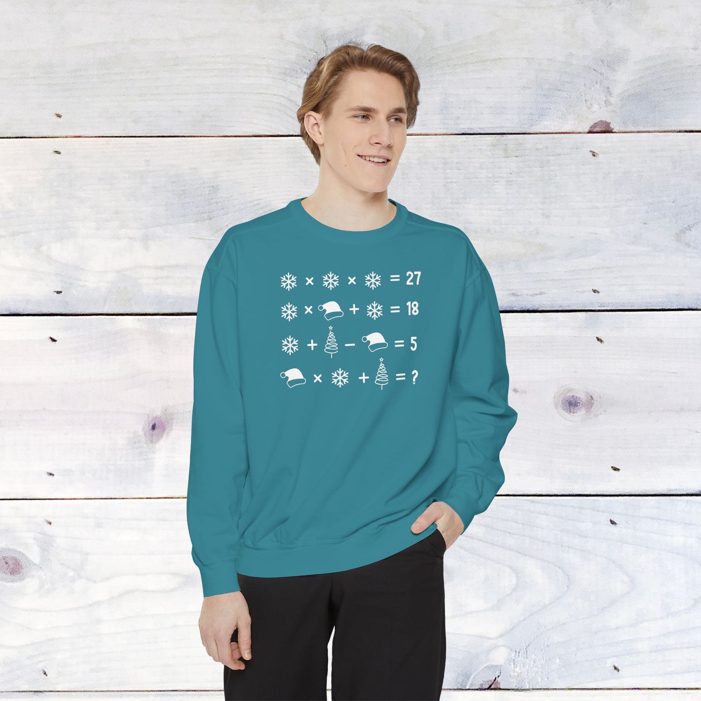Math Teacher Comfort Colors Sweater