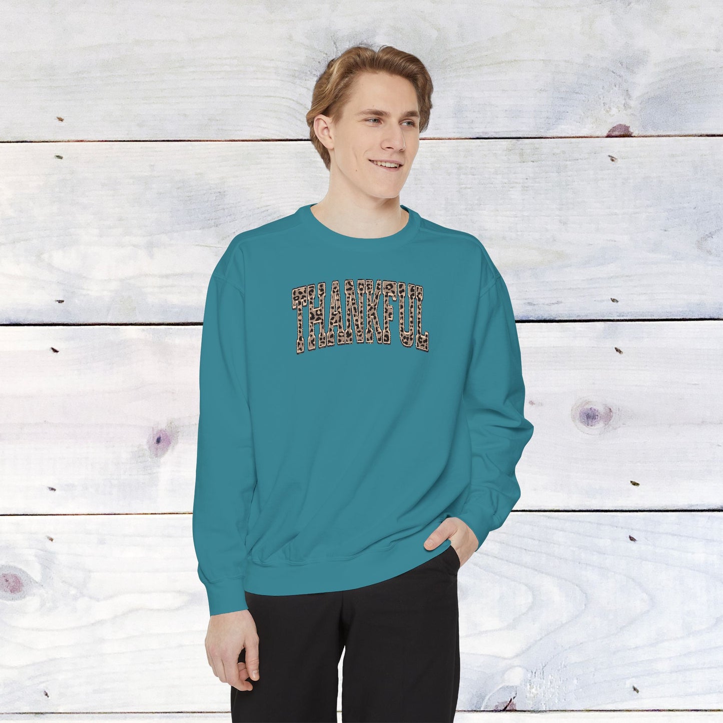 Thankful Unisex Comfort Colors Sweater