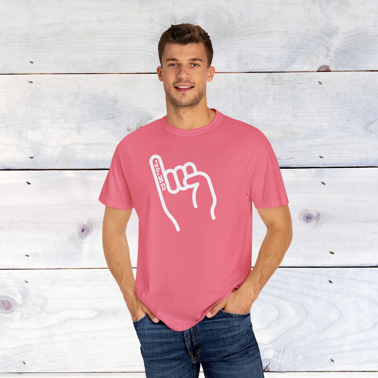 JFND Stinger Comfort Colors T - White Text