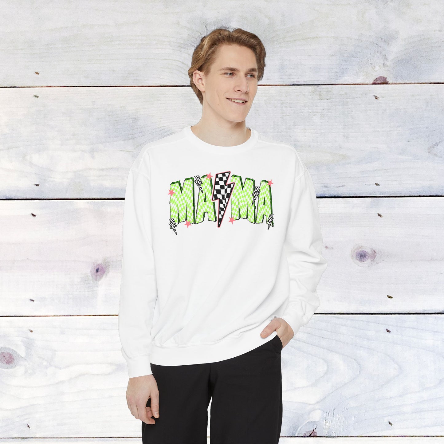 Neon Mama Bolt Comfort Colors Sweater