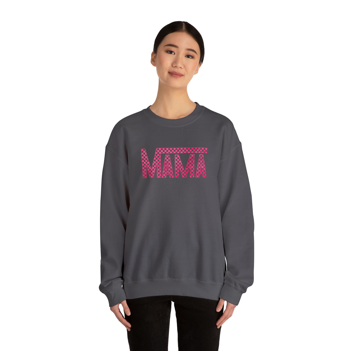 Pink Mama Checkered Sweater