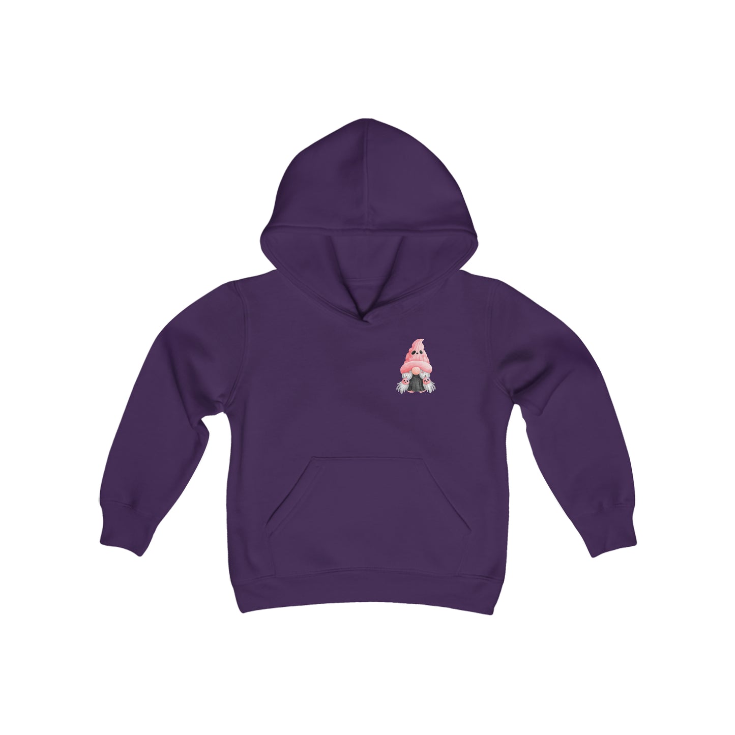 Youth Gnome Halloween Pink/Purple Hoodie version 2