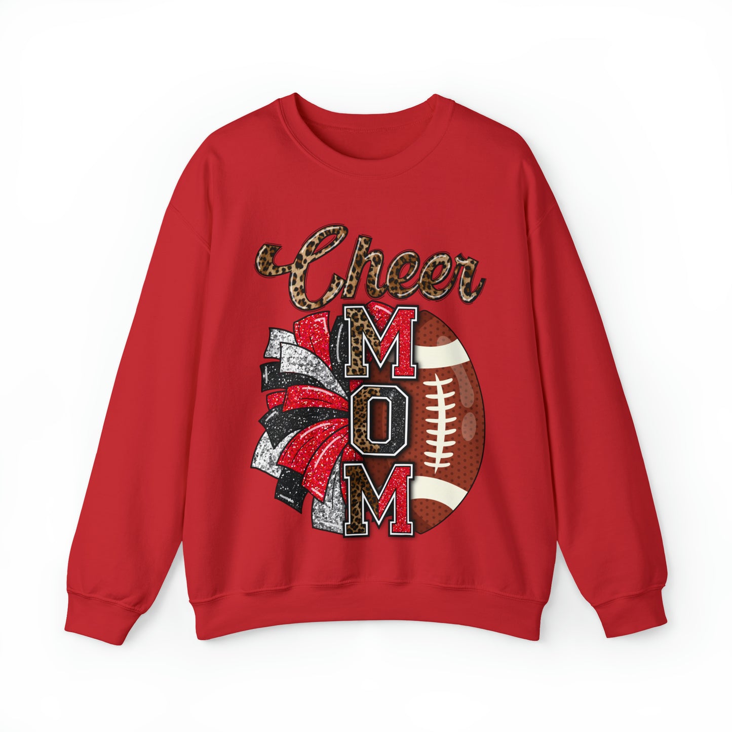 Cheer Mom Glitz Front Sweater