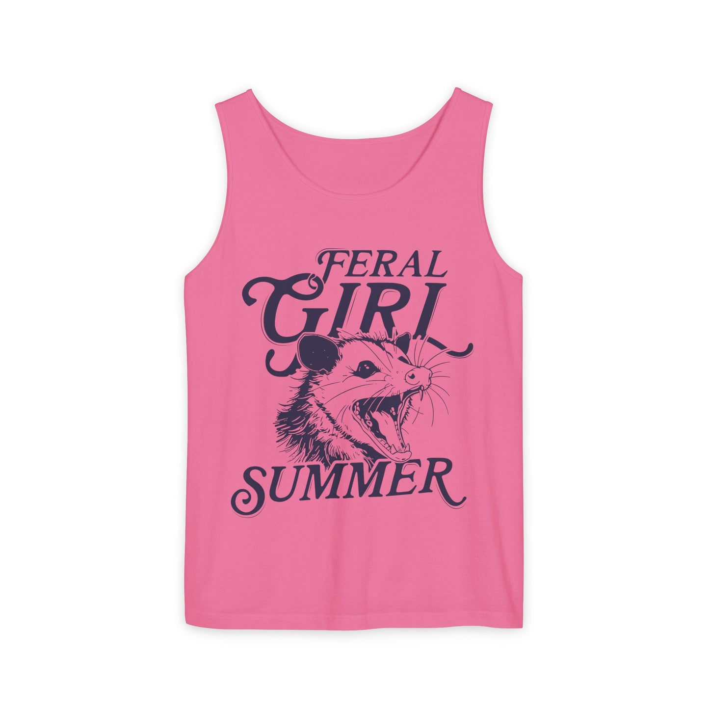 Feral Girl Summer Tank - Comfort Colors