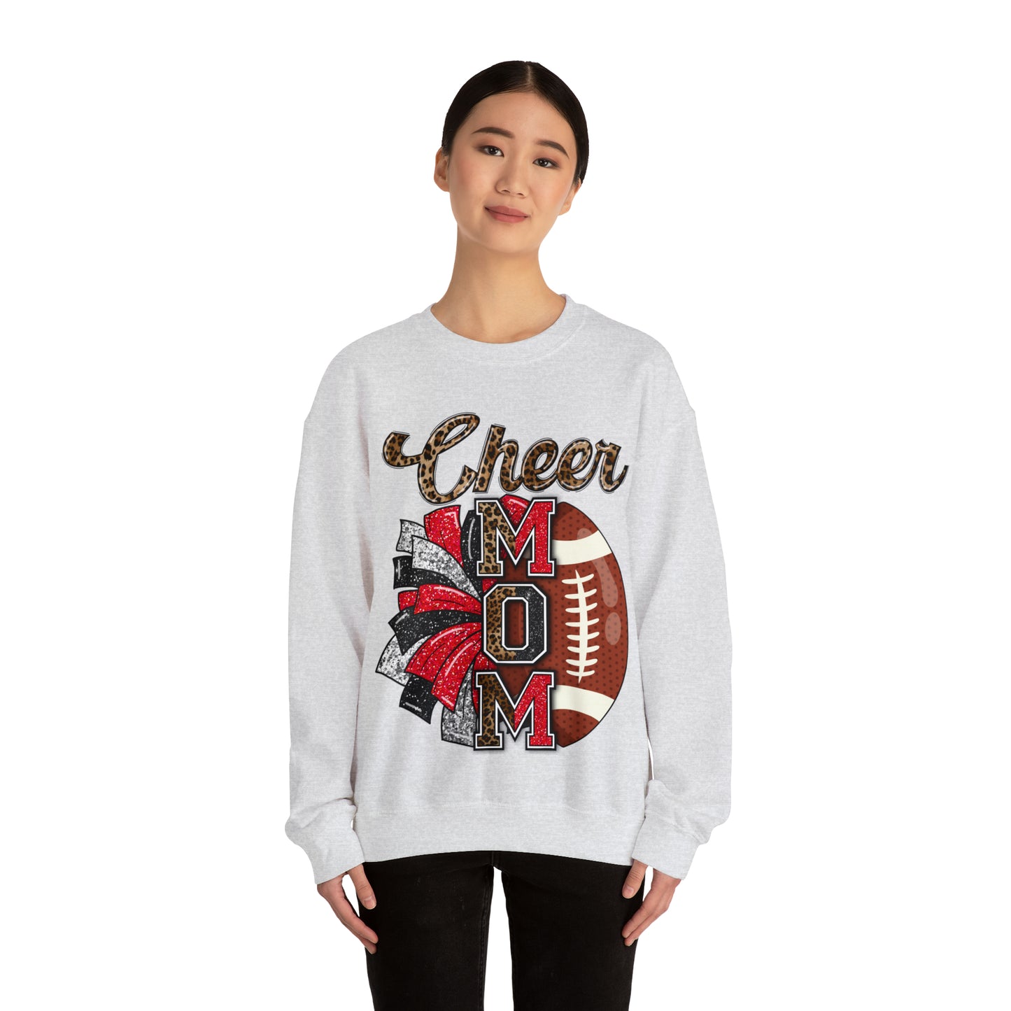 Cheer Mom Glitz Front Sweater