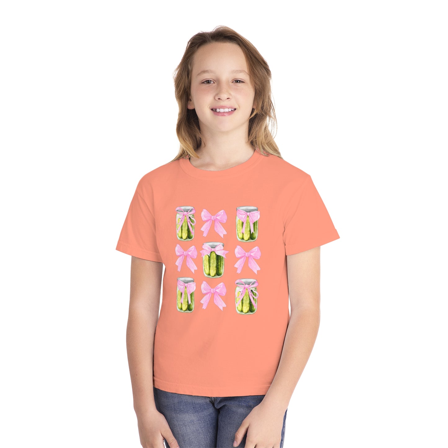 Pickles & Bows Youth Comfort Colors Tee