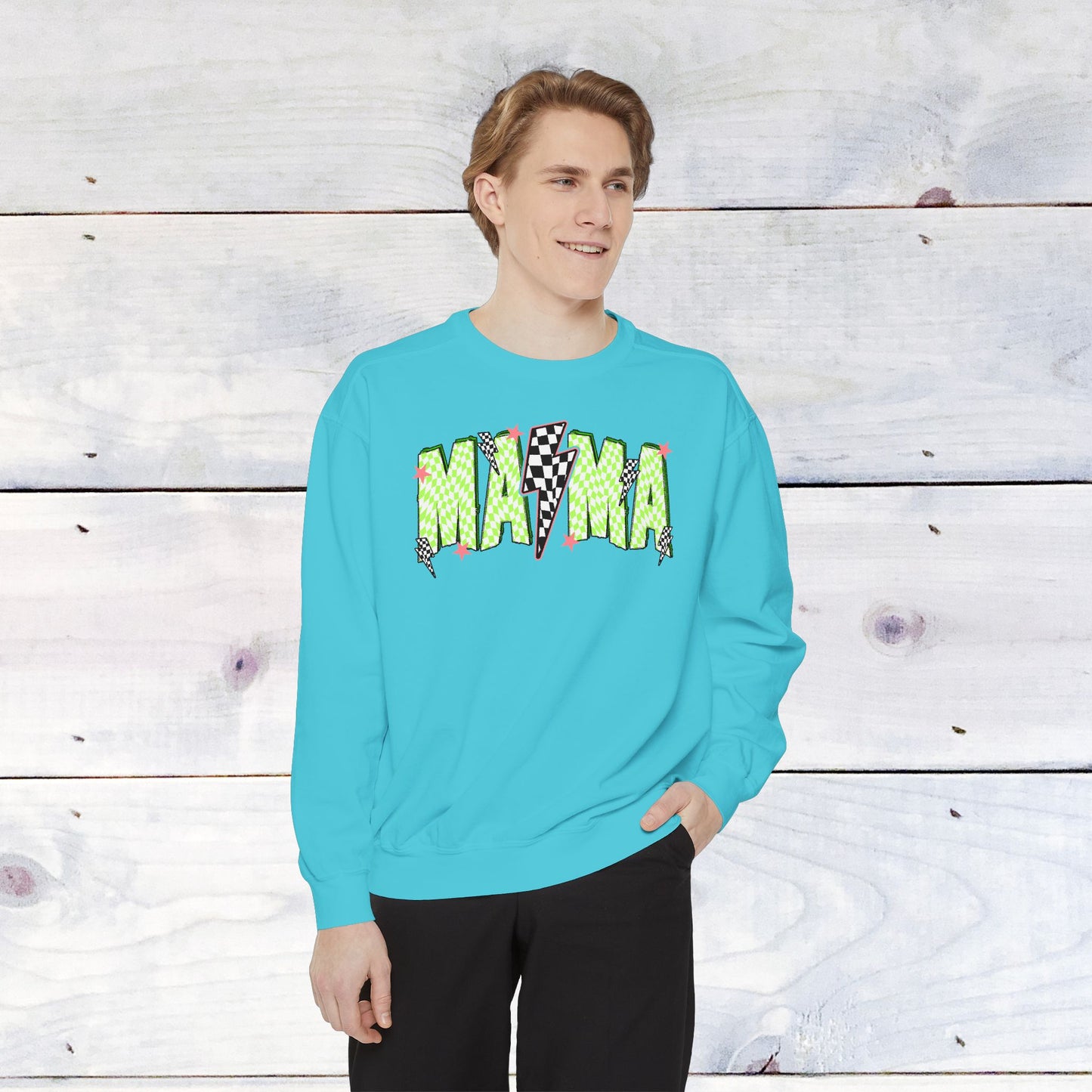 Neon Mama Bolt Comfort Colors Sweater