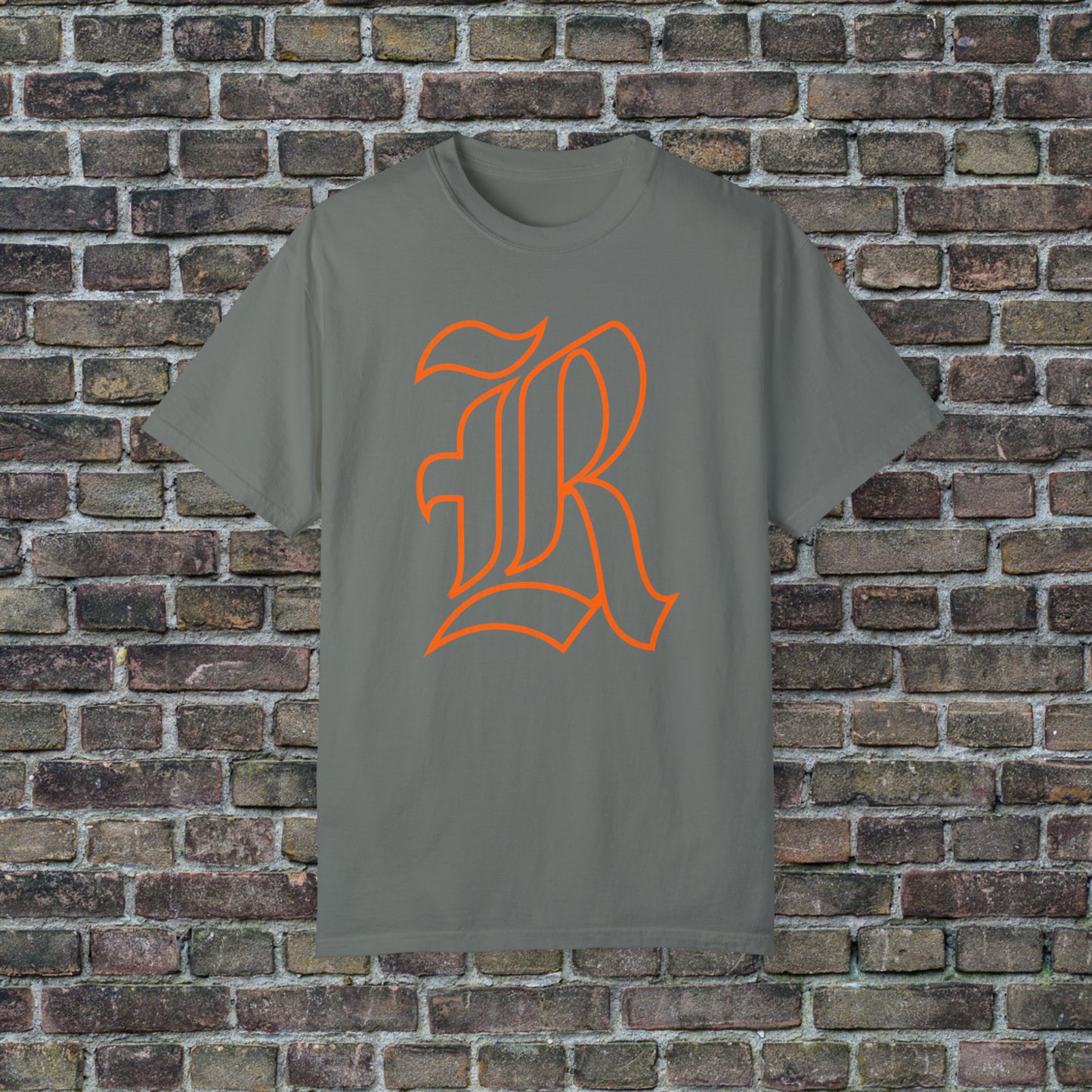 The Original Rockwall R Outline - Comfort Colors T