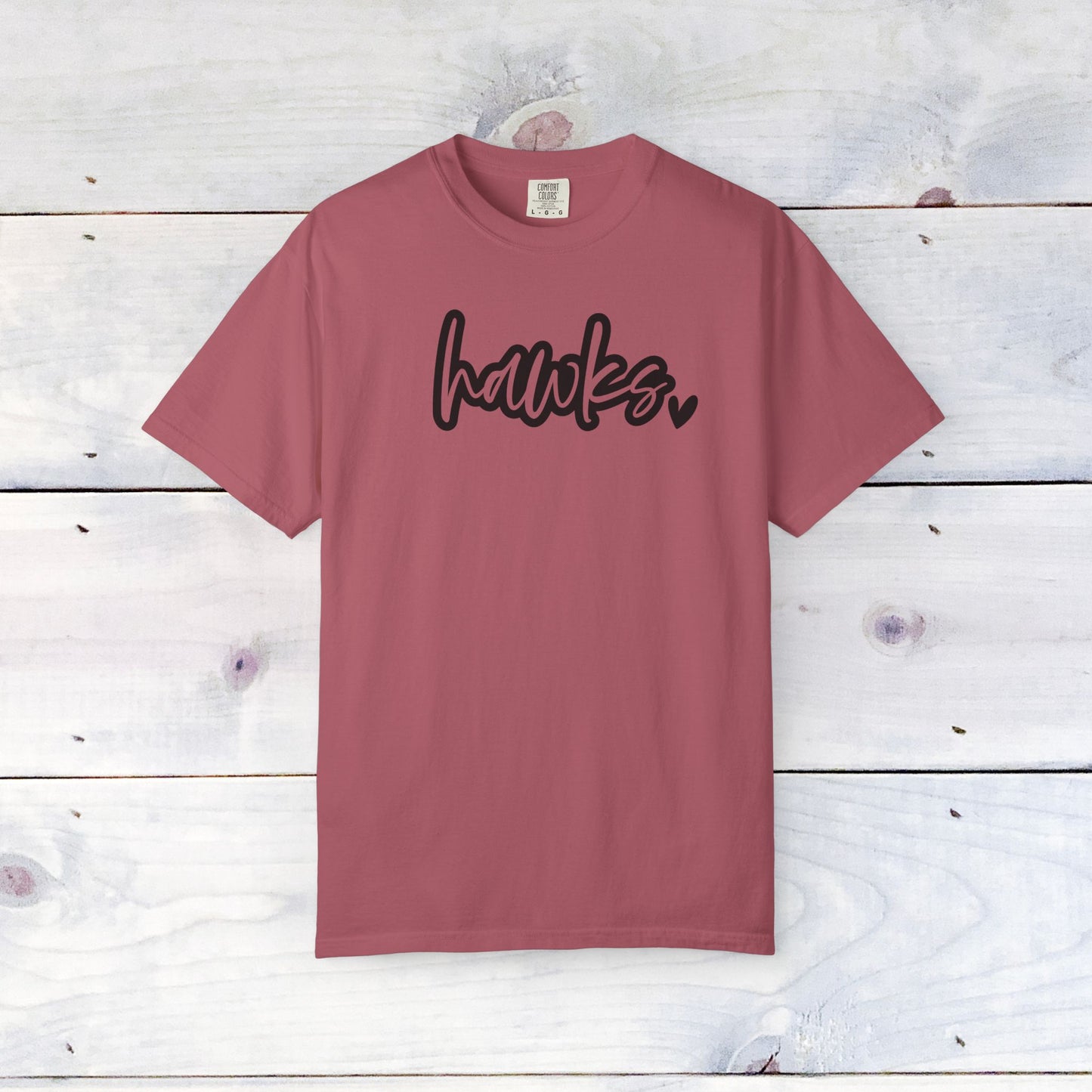 Hawks Love Comfort Colors Unisex Shirt