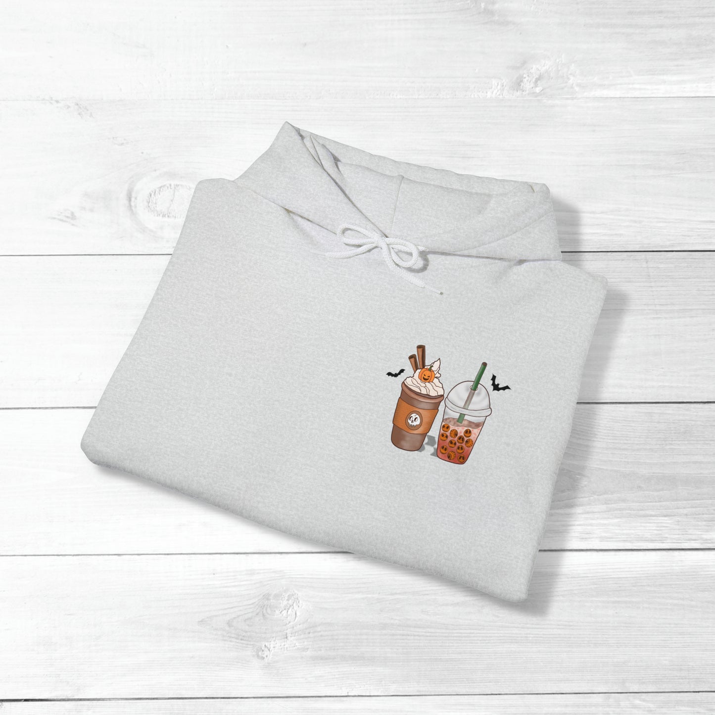 Halloween Coffee Hoodie - Hocus Pocus I need Coffee to Focus Back
