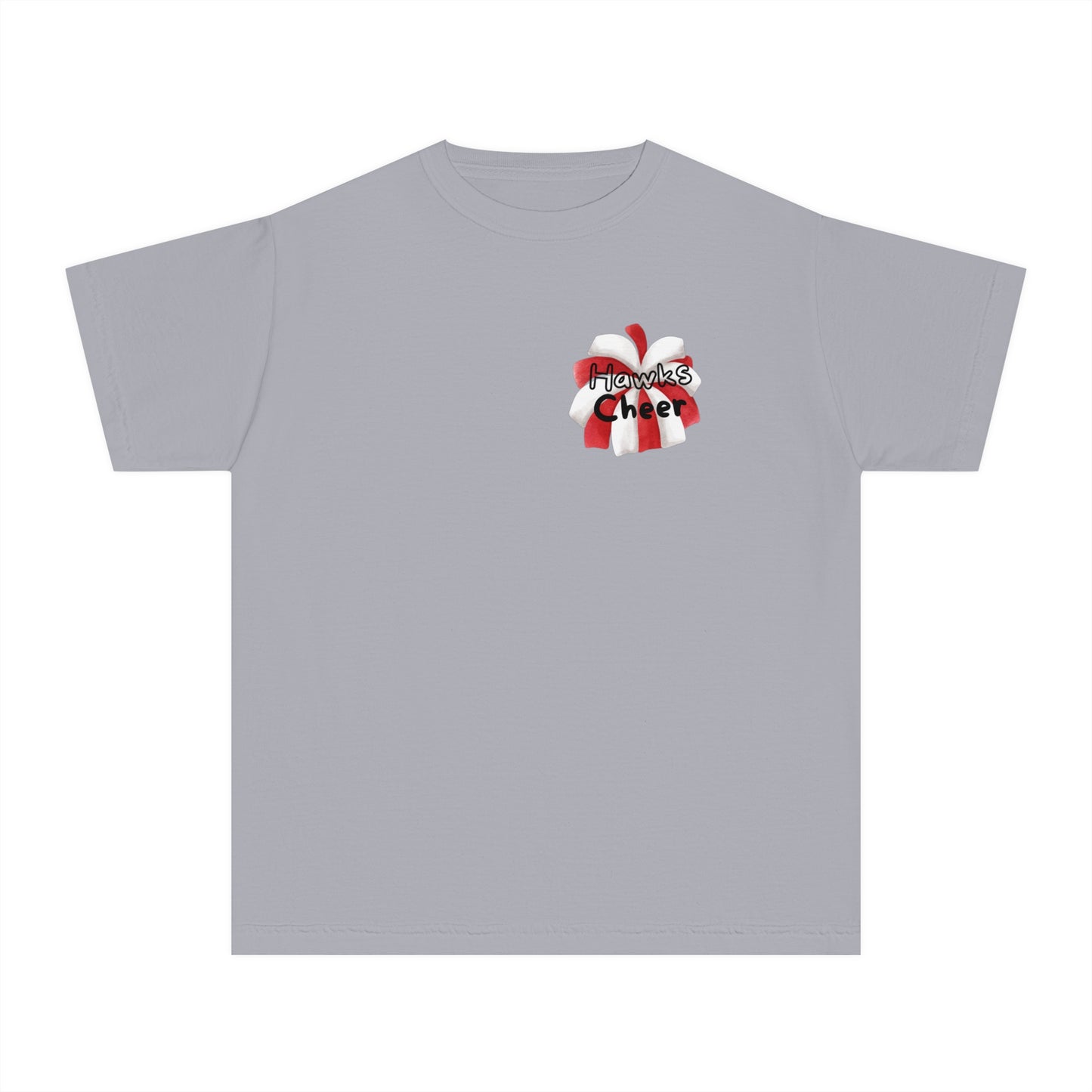 Youth Fun Hawks Cheer Tee
