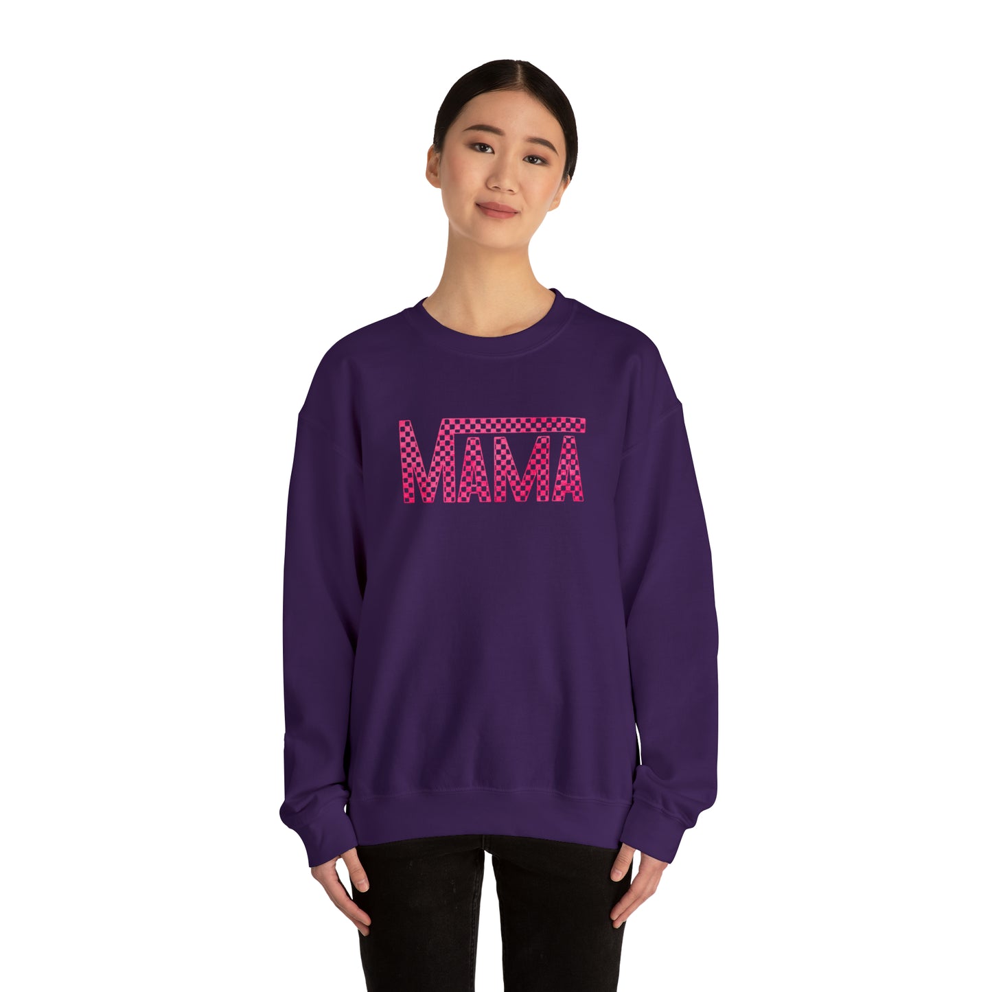 Pink Mama Checkered Sweater