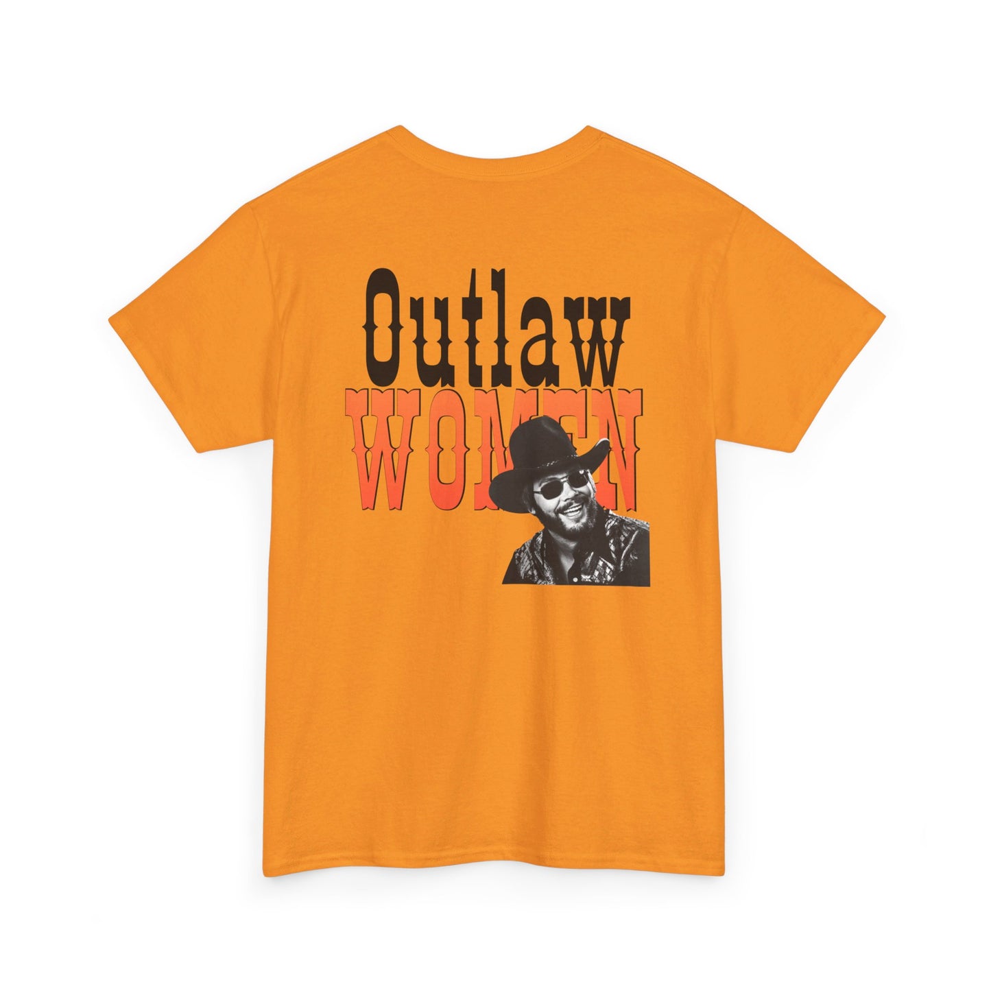 Hank Outlaw Women Unisex Cotton Tee