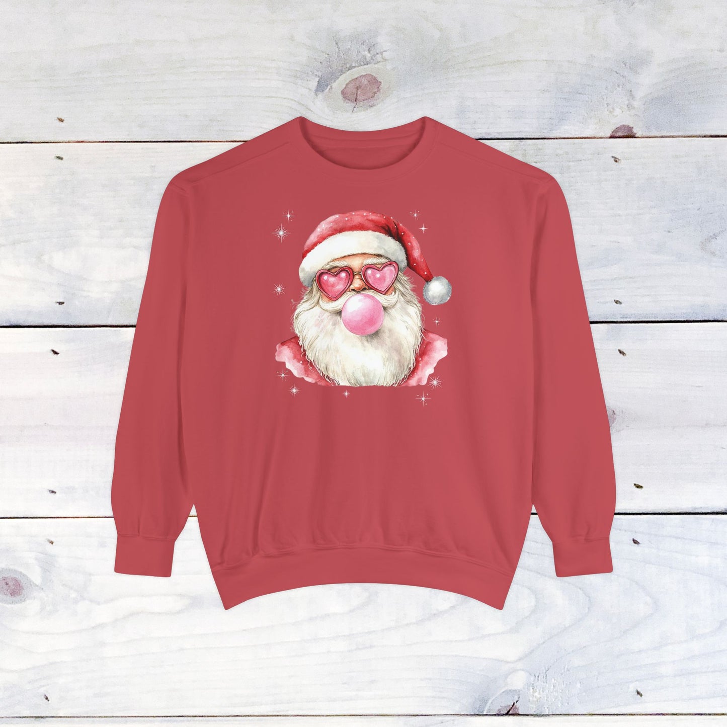 Bubble Gum Santa Comfort Colors Santa