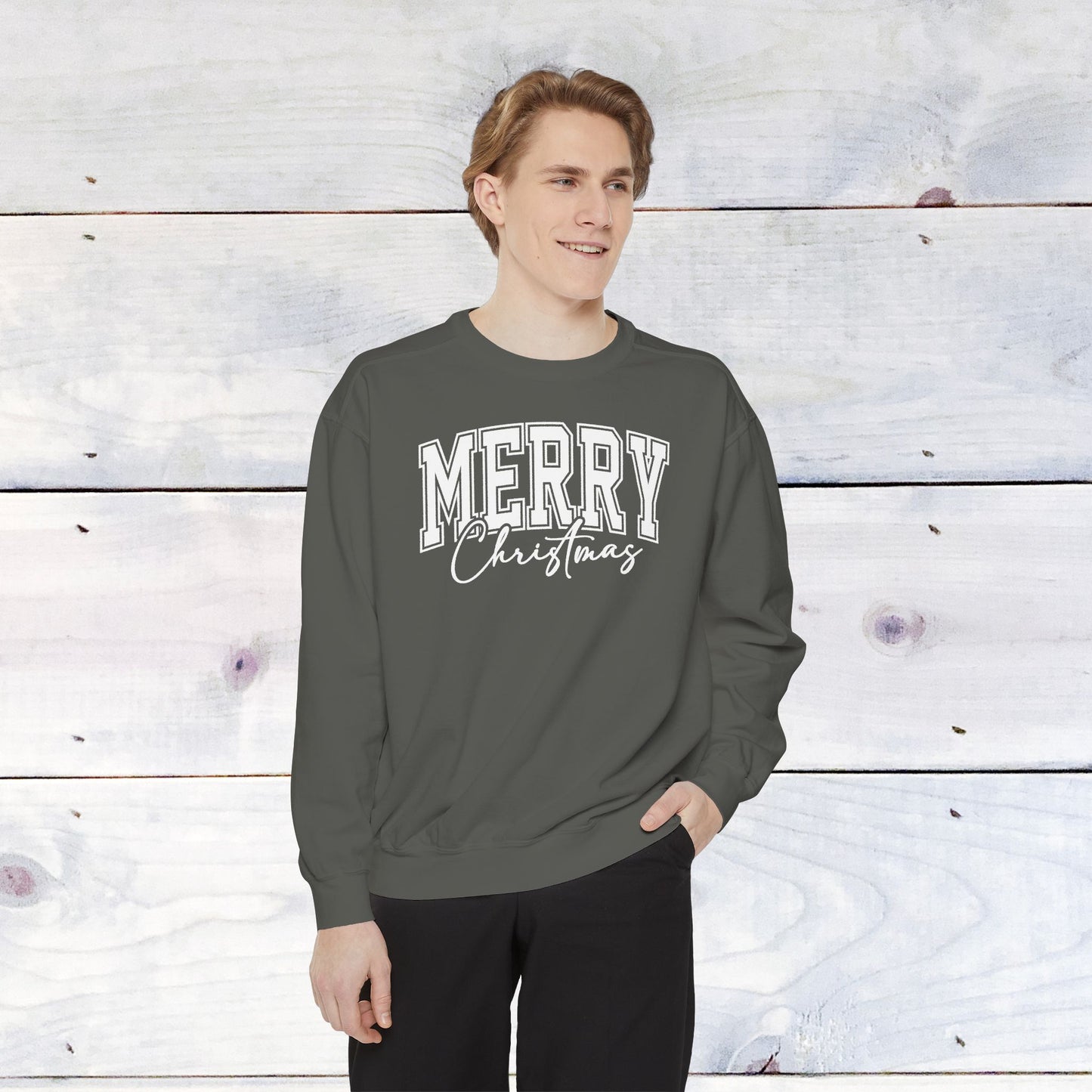 Merry Christmas Comfort Colors Sweater