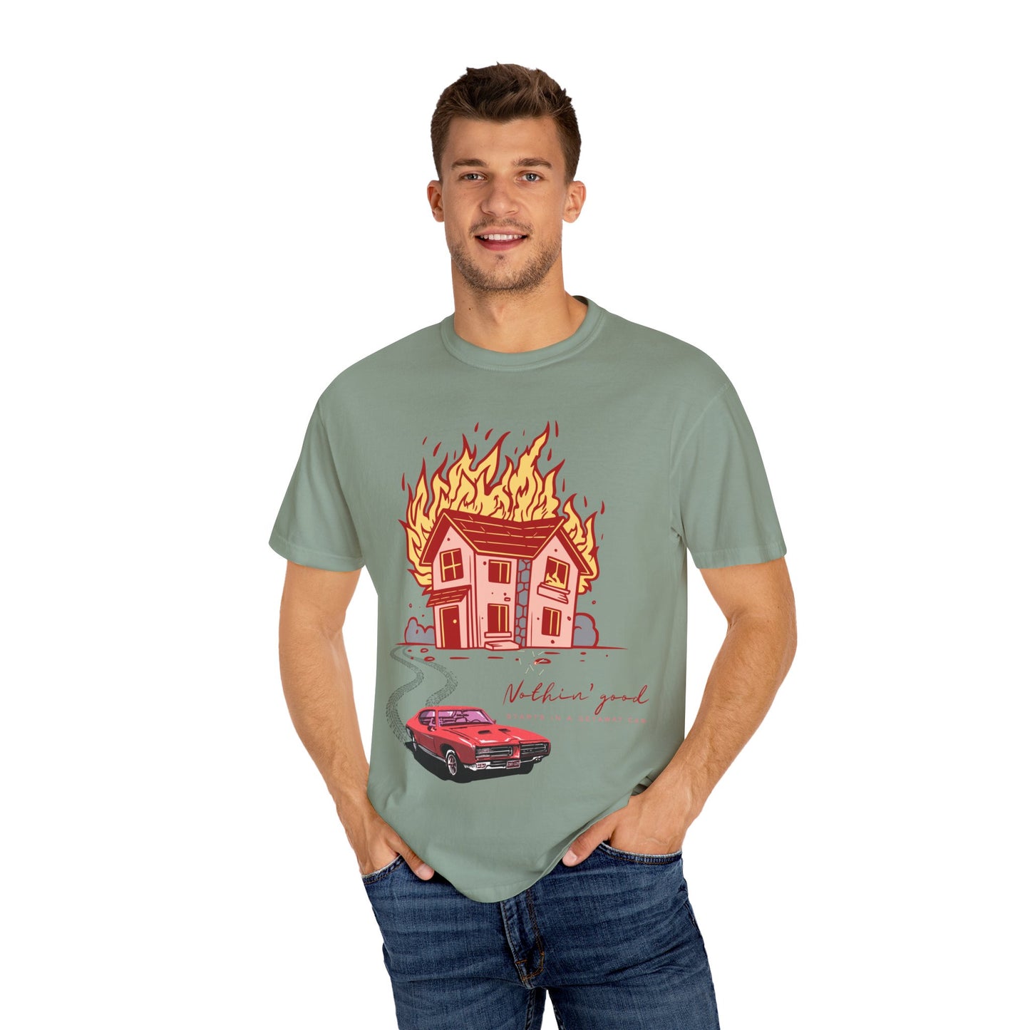 House on Fire, Getaway Car - Comfort Colors T