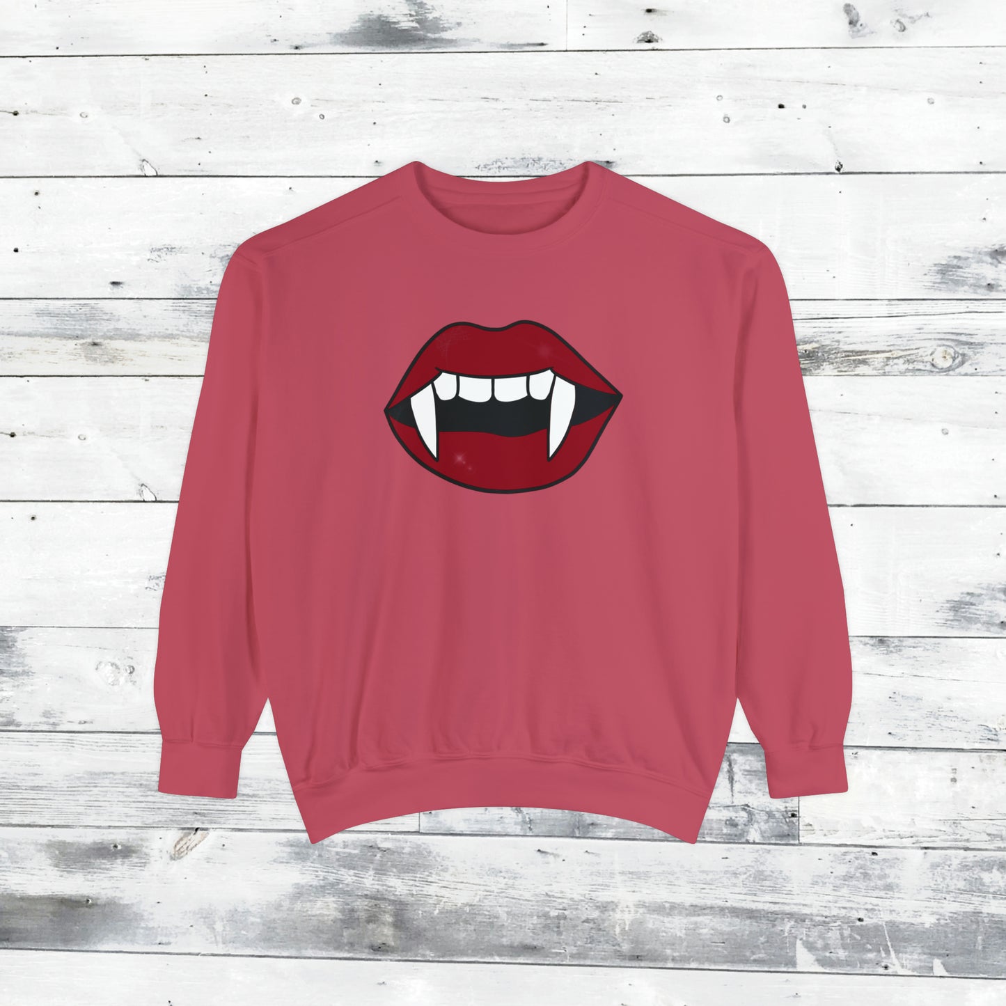 Vampire Fang Comfort Colors Sweater